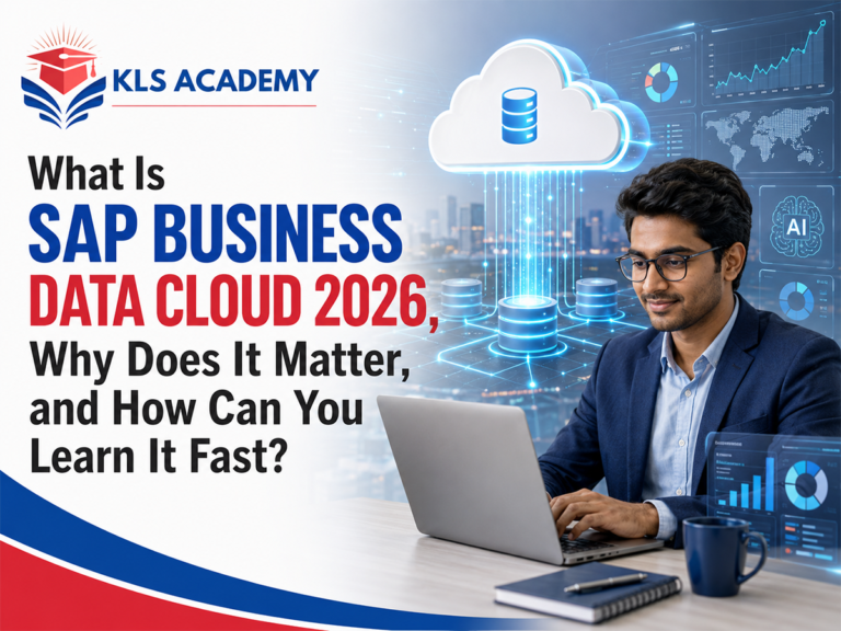 What Is SAP Business Data Cloud 2026, Why Does It Matter, and How Can You Learn It Fast?
